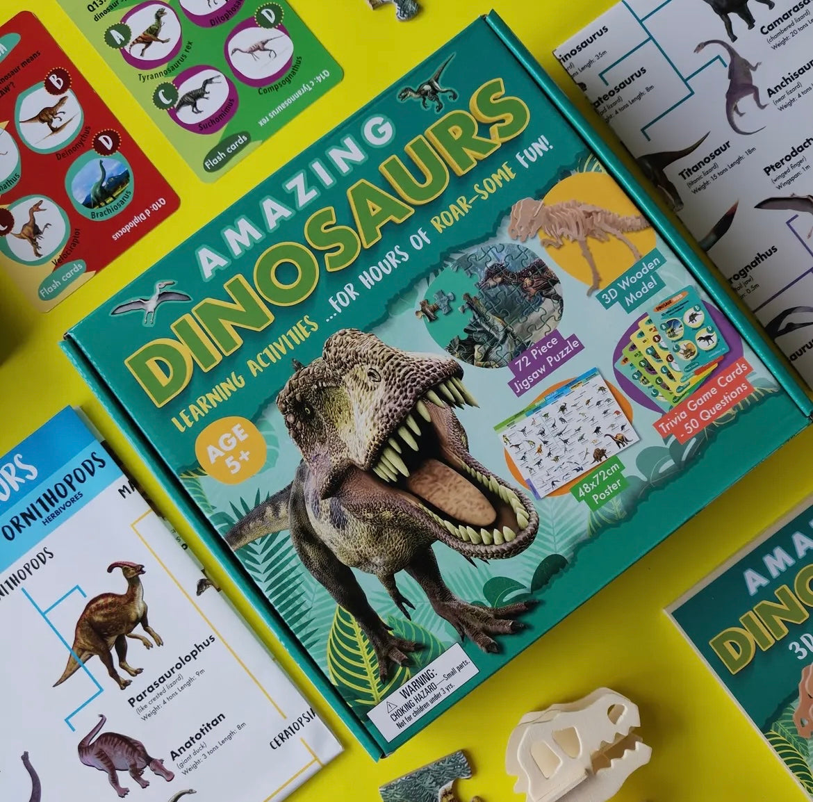 Amazing Dinosaurs- Activity Box Set