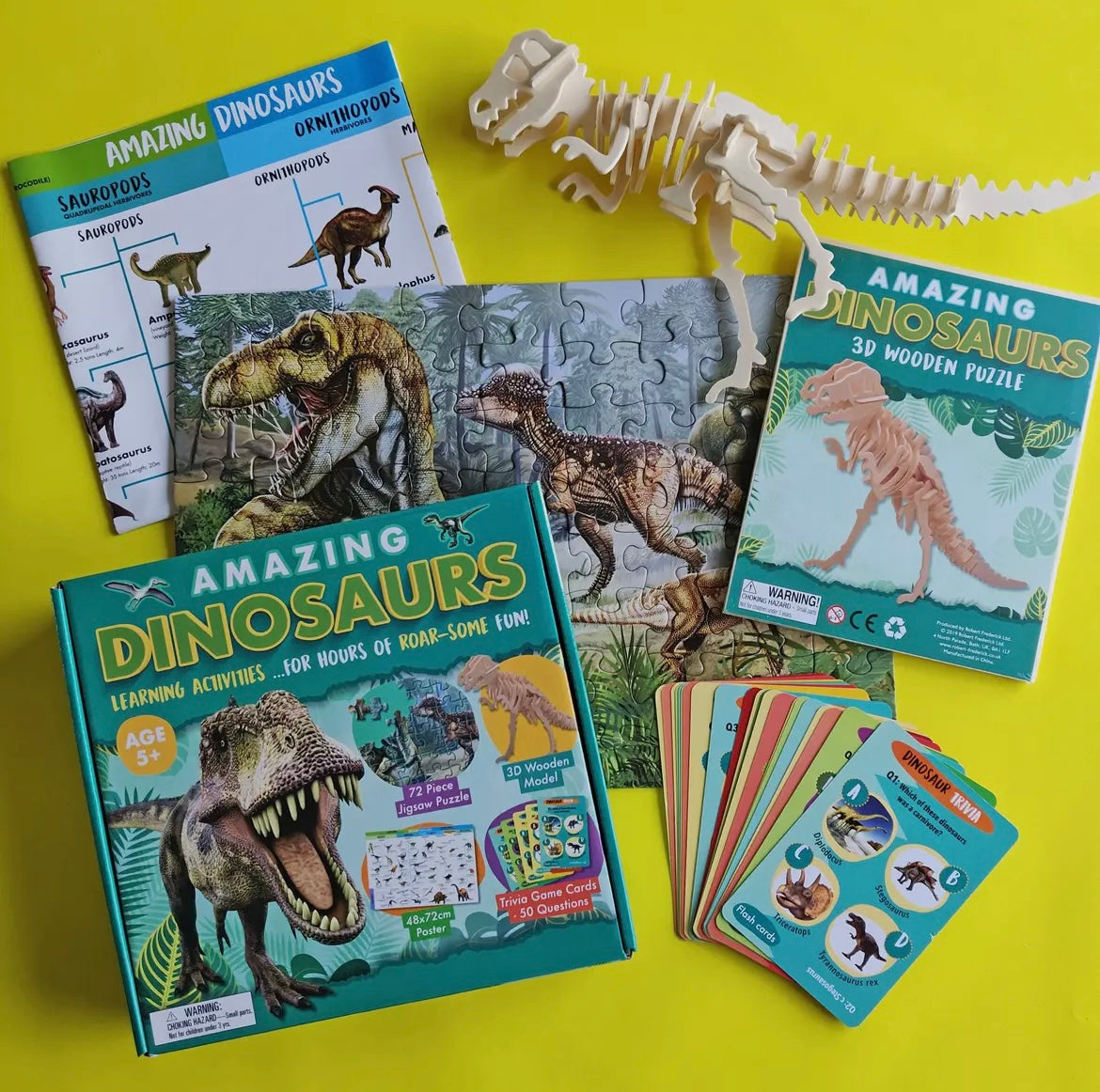 Amazing Dinosaurs- Activity Box Set