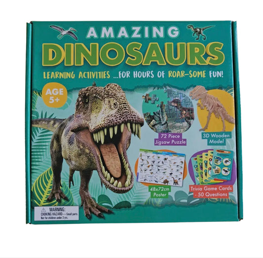 Amazing Dinosaurs- Activity Box Set