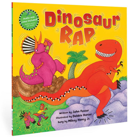 Dinosaur Rap- Paperback Book with Audio/Visual